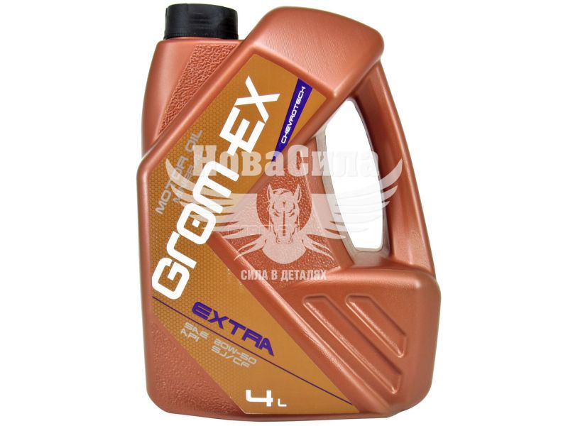 Моторна олива бензин, дизель 20W-50 (Grom-EX) Extra 4л.