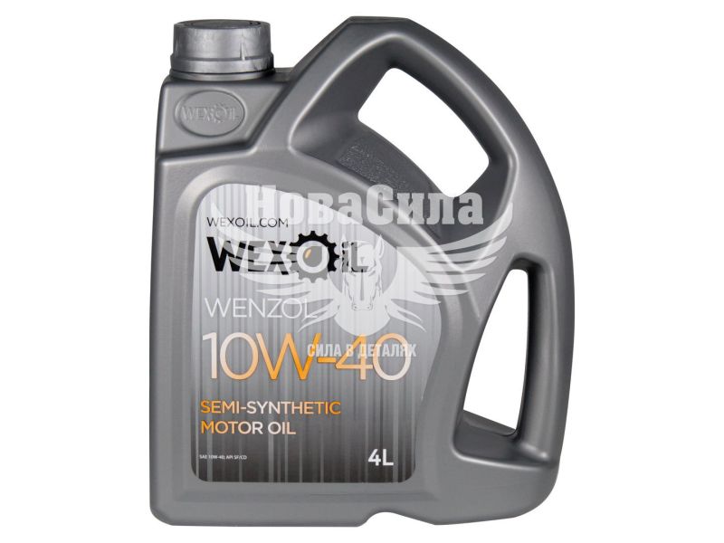 Моторна олива бензин, дизель 10W-40 (Wexoil) Wenzol SF/CD 4л.