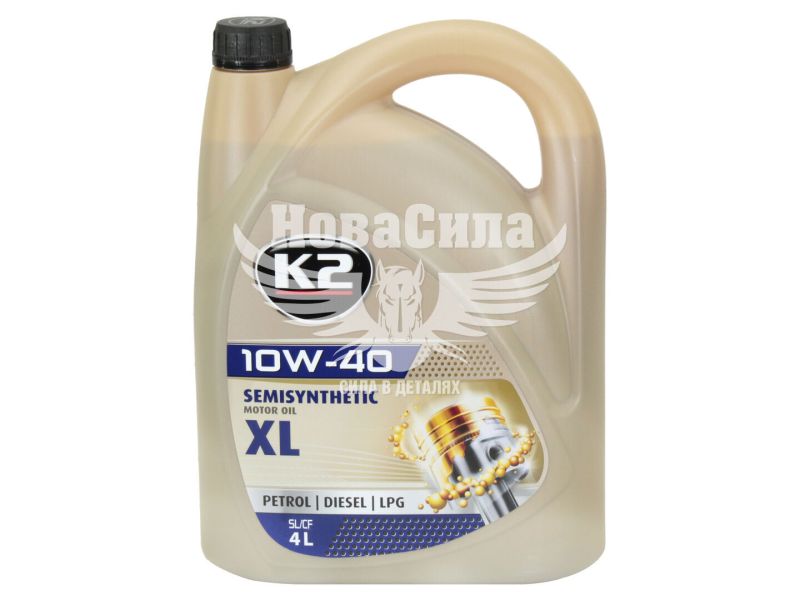 Моторна олива бензин, дизель 10W-40 (K2) XL SL/CF 4л. (O2044E)