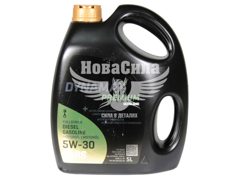 Моторна олива бензин, дизель 5W-30 (Dynamax) Premium Ultra GMD 5л. (502020)