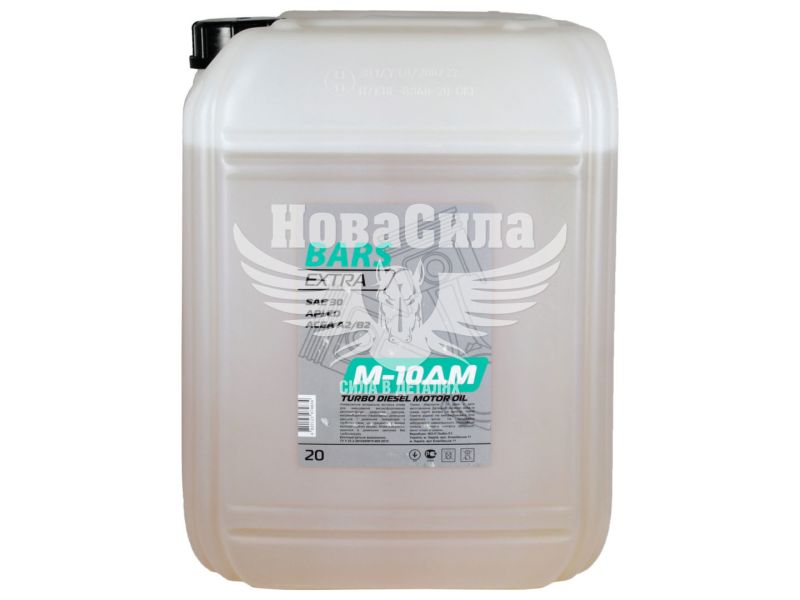 Моторна олива дизель SAE 30 (Bars Extra) М-10ДМ 20л.