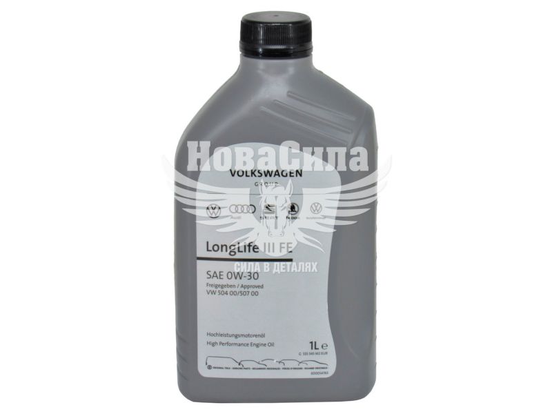 Моторна олива бензин, дизель 0W-30 (VW Original) Longlife III FE 1л. (GS55545M2)