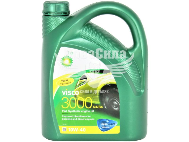 Моторна олива бензин, дизель 10W-40 (Visco) 3000 А3/B4 4л. (RB-V3A3B4-4X4L)