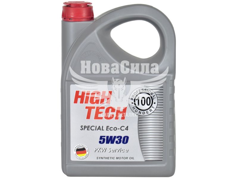 Моторна олива бензин, дизель 5W-30 (Hundert) High Tech Special Eco-C4 4л. (Eco-C4)