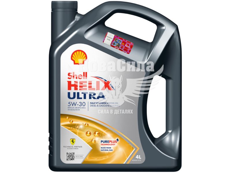 Моторна олива бензин, дизель 5W-30 (Shell) Helix Ultra 4л. (ТОВ-У503994)
