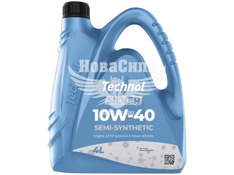 Моторна олива бензин, дизель 10W-40 (Technol) Silver 4л. (TL90816)