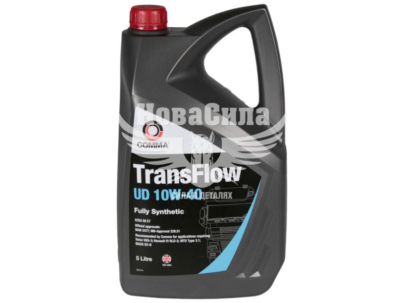 Моторна олива дизель 10W-40 (Comma) TRANSFLOW UD 5л. (TFUD5L)