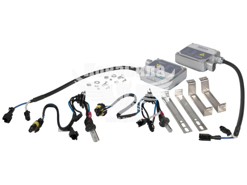 Набір автомобільних ксенонових ламп H3 (Brevia) 5000K (Ballast Standart) (14351)