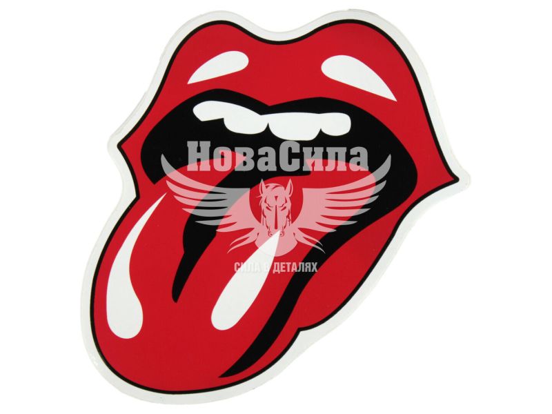 Наклейка губи з язиком 16х11,6 (23-21)