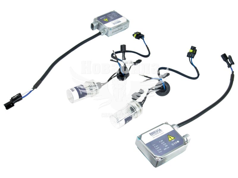 Набір автомобільних ксенонових ламп H27/2 (Brevia) 5000K (Ballast Standart) (14251)