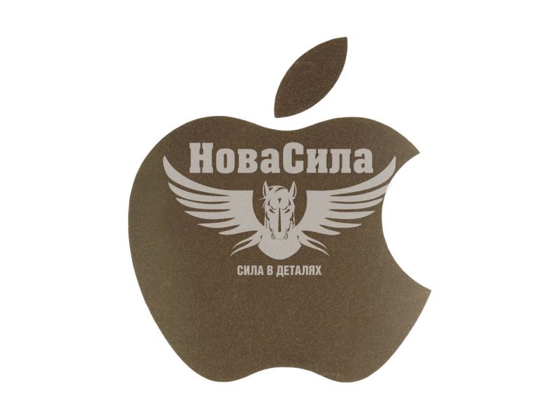 Наклейка Айфон (золота) 9,5х9,5 (62-40)