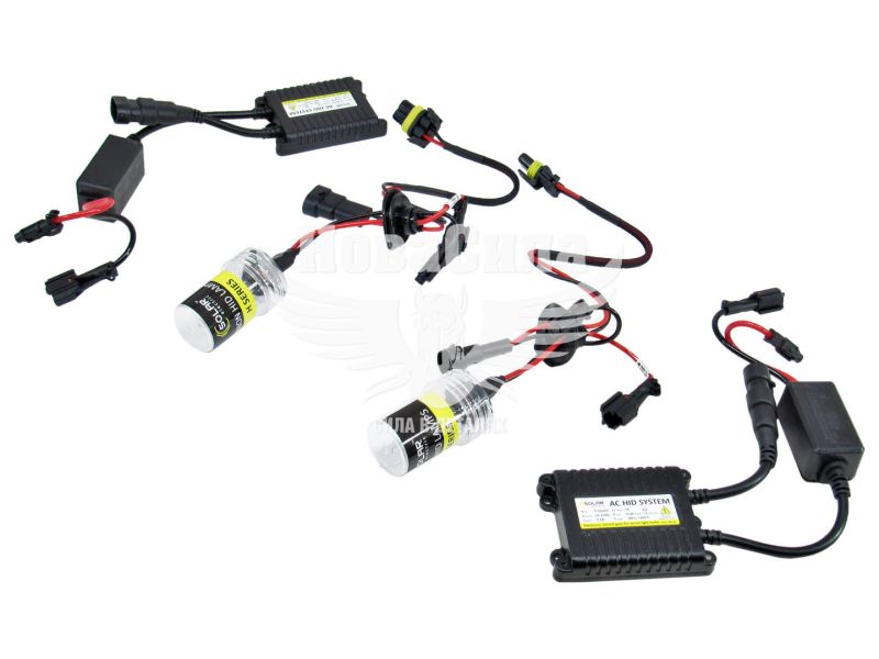 Набір автомобільних ксенонових ламп HB3 (Solar) 6000K (Ballast) (4560)