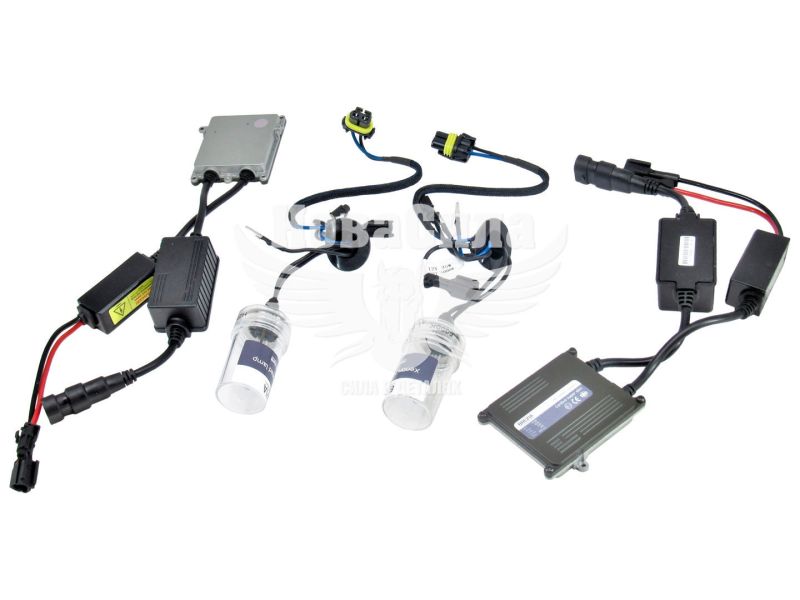 Набір автомобільних ксенонових ламп H27/2 (Brevia) 5000K (Super Slim Canbus) (14 253)