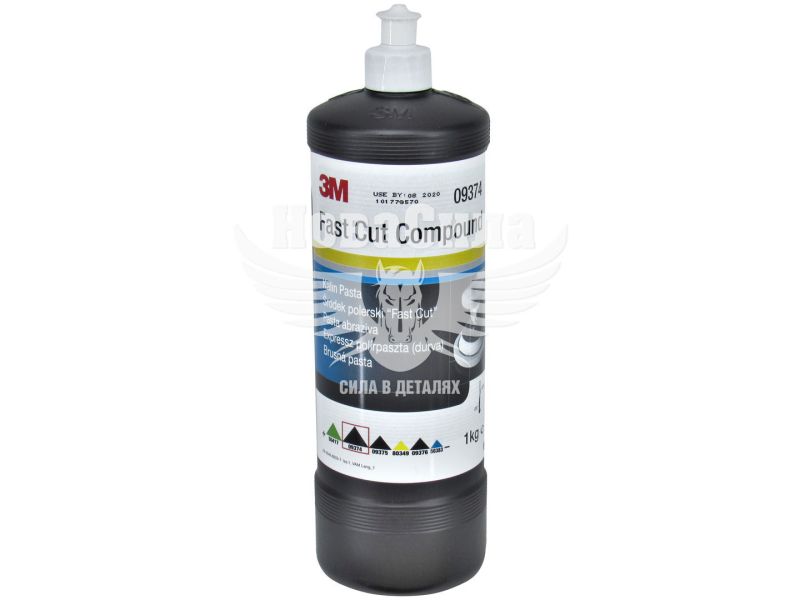 Паста для поліровки кузова (3M) 09374 1кг. (09374)