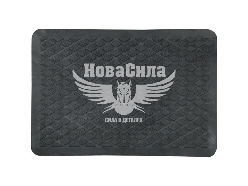 Підпятник для коврика в салон сірий (Polytep)