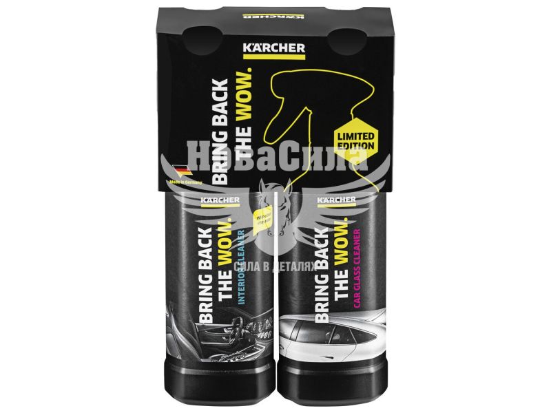 Очисник скла RM 650 + засіб для чищення салону RM 651 (Karcher) 500мл. (6.296-168.0)