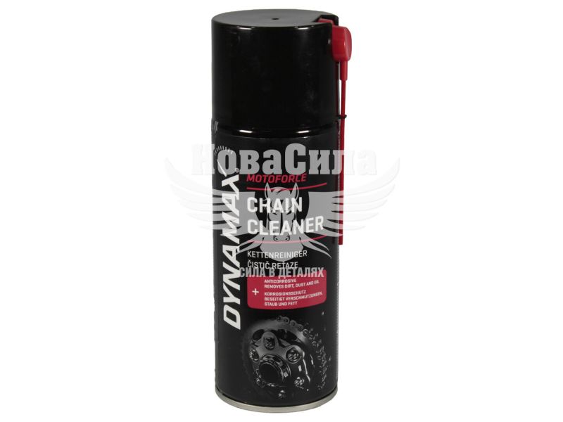 Очисник-спрей ланцюгових передач (Dynamax) Motoforce Chain Cleaner 400мл. (611512)