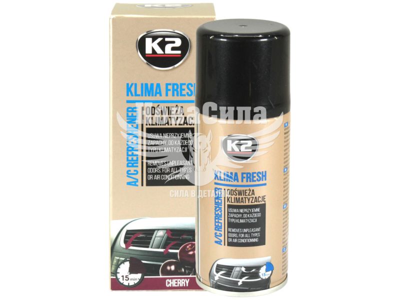 Очисник-спрей кондиціонеру (K2) Klima Fresh Cherry 150мл. (K222CH)