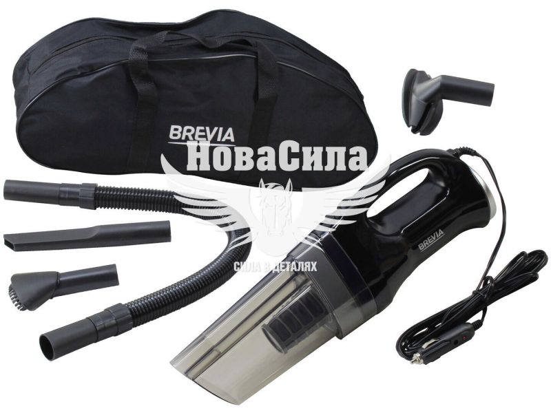 Пилосос автомобільний (Brevia) чорний (30100CB)