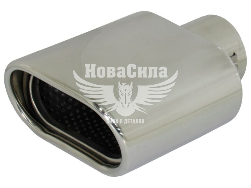 Насадка глушника (Elegant) діам.57мм. (нерж.) (0395) (106 013)