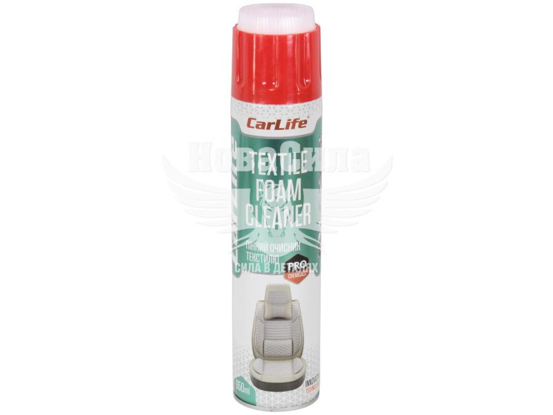 Очисник текстилю (пінний) (CarLife) Foam Cleaner 650мл. (CF651)