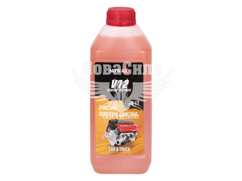 Очисник двигуна (концентрат) (Nowax) V12 Engine Cleaner 1л. (NX01149)