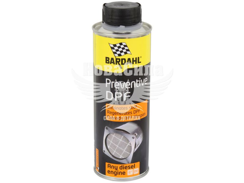 Очисник сажового фільтра DPF (Bardahl) Preventive 0,3л. (3612)