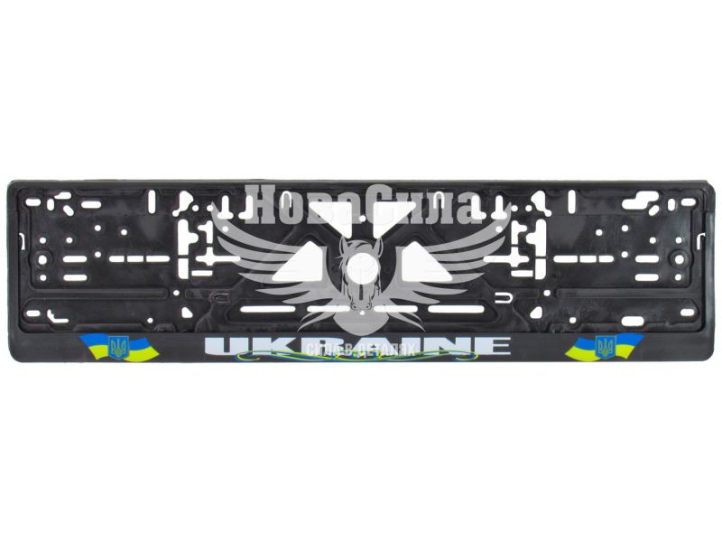 Рамка номерного знаку (CarLife) (Ukraine) (NH04)