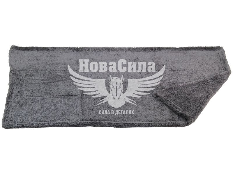 Серветка з мікрофібри (K2) 60х90см. чорна (D0225)