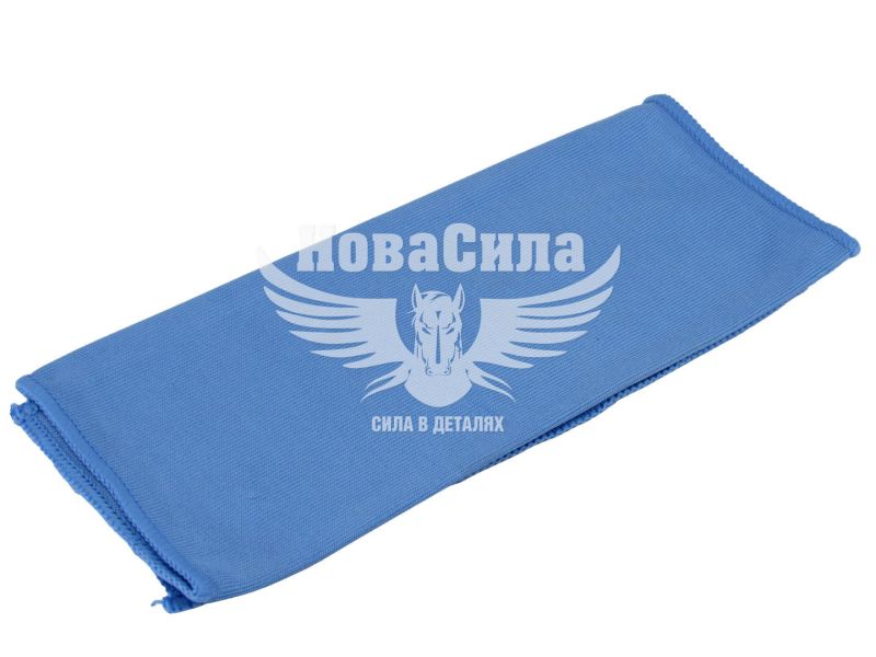 Серветка з мікрофібри (Carlife) 30х40см. синя для скла (CC908)