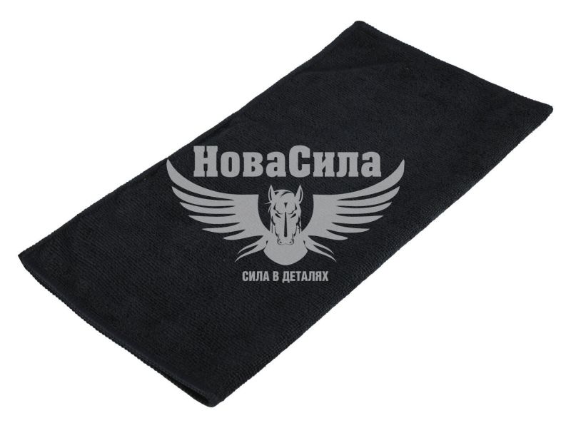 Серветка з мікрофібри (Vortex) 35х35см. чорна (VX-35x35-black)
