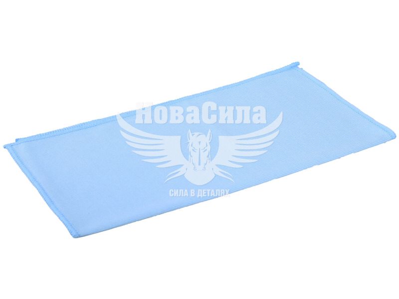 Серветка з мікрофібри (Vortex) 35х35см. блакитна для скла (VX-35x35-blue w)