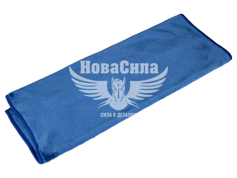 Серветка з мікрофібри (Nowax) 40х40см. синя Ultra Soft (NX68440)