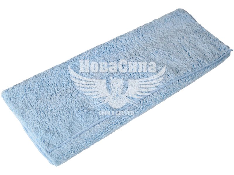Серветка з мікрофібри (Nowax) 40х40см. блакитна Double-Sided (NX68442)