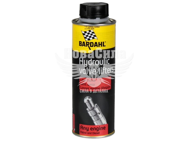 Присадка в масло (Bardahl) Bardahl Hydraulic Valve Lifters 0,3л. (очисник гідрокомпенсаторів) (1022В)