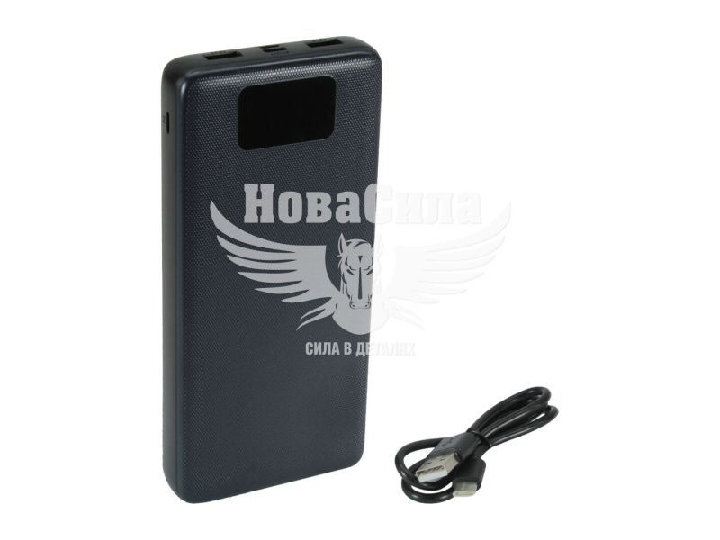 Портативний зарядний пристрій 20000mah (Brevia) 22,5W Li-Pol, LCD (44218)