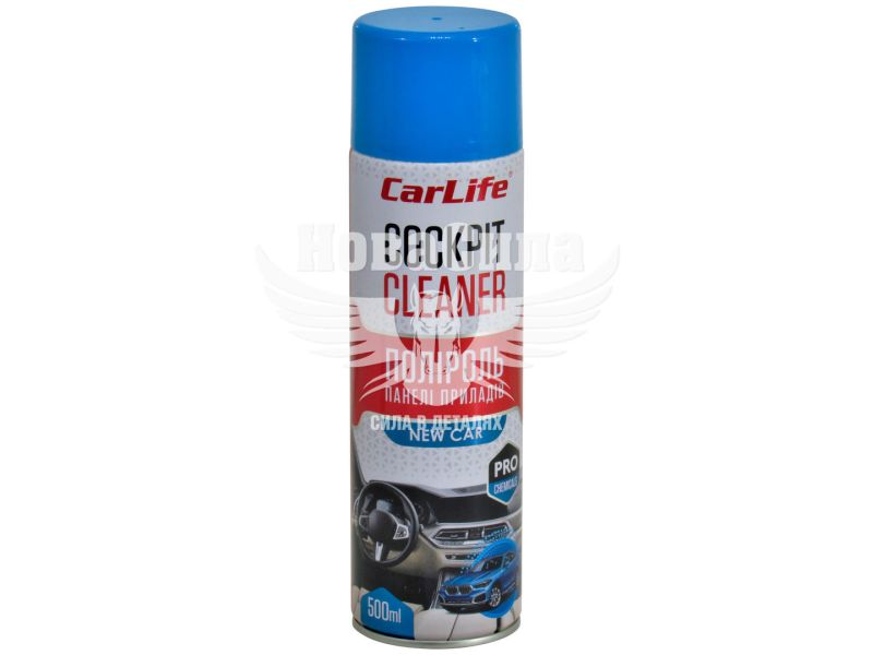 Поліроль пластика (CarLife) Cockpit Cleaner New Car 500мл. (CF506)