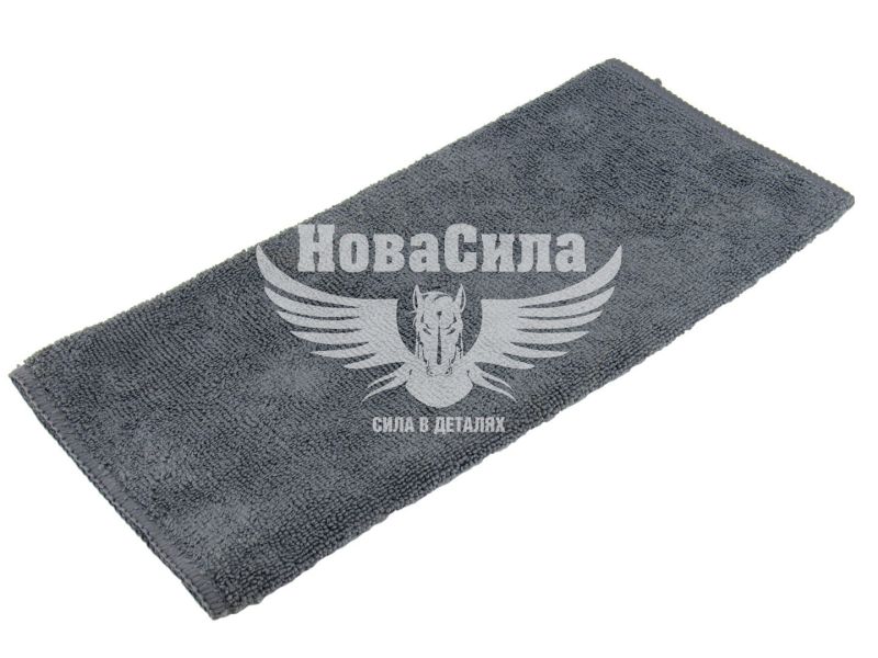 Серветка з мікрофібри (Carlife) 30х40см. сіра (CC936)