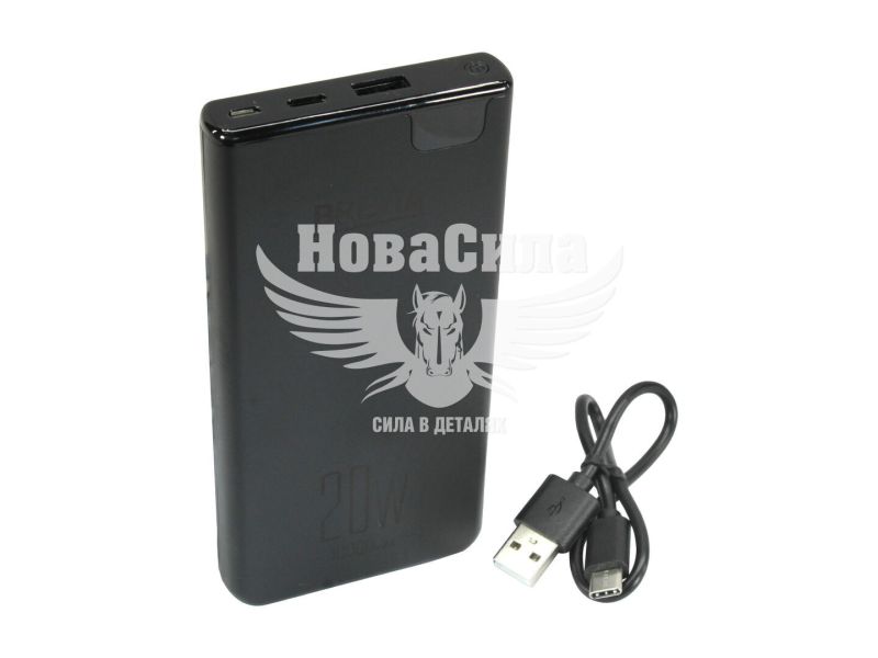 Портативний зарядний пристрій 10000mah (Brevia) 20W Li-Pol, LCD (45120)
