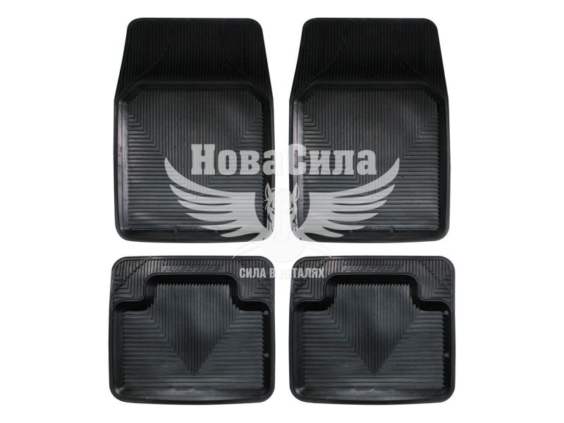 Універсальні автокилимки в салон (Polytep) Pristige 4шт. (резинові)