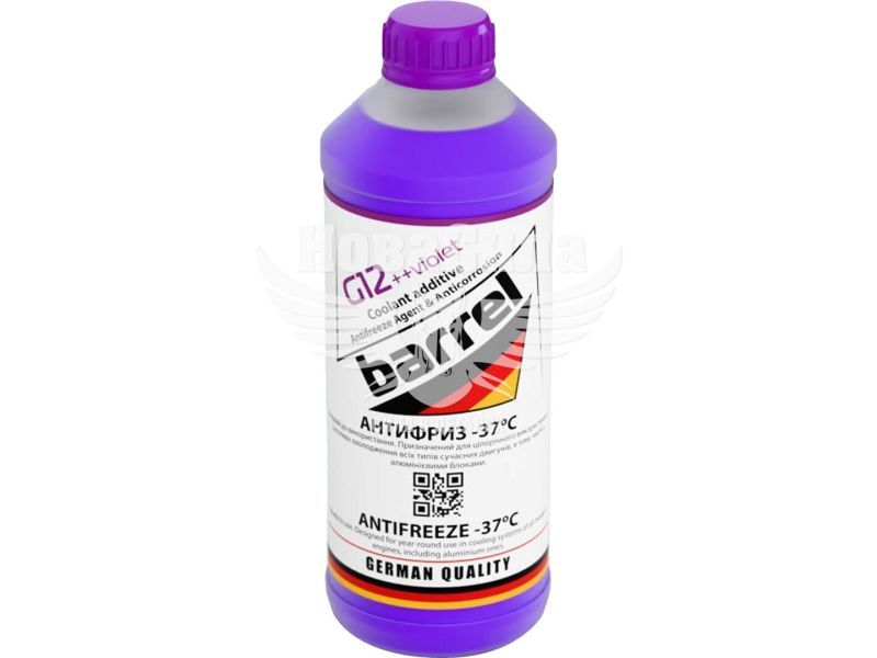 Тосол антифриз фіолетовий -37 (Barrel) G-12++ 1,5л. (48021044768)