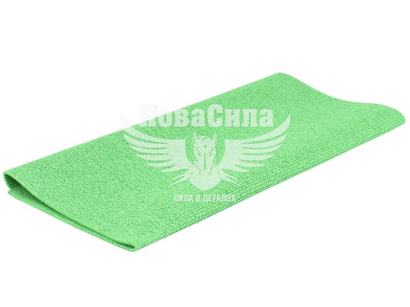 Тряпка для авто (професійна) (Nowax) 40х30см. (зелена) (NX64432)