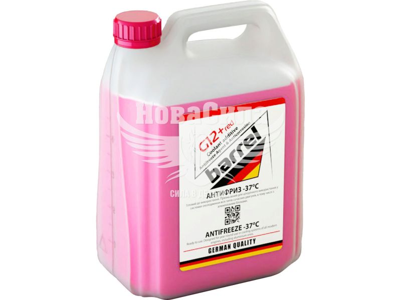 Тосол антифриз червоний -37 (Barrel) G-12+ 5л. (48021044780)