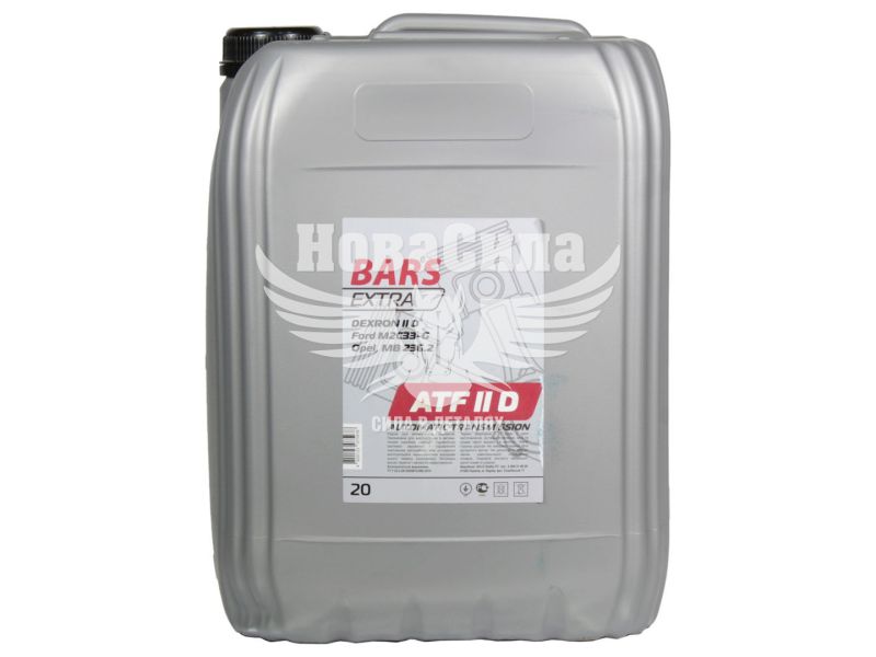 Трансмісійна олива ATF (Bars Extra) АТF II D 20л.