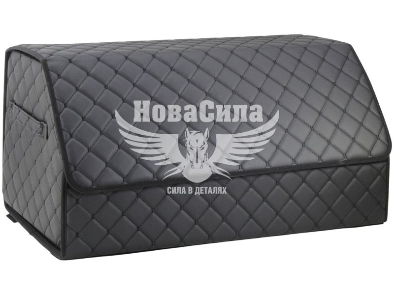 Сумка екошкіра L (Beltex) чорна/чорна (BX39821)