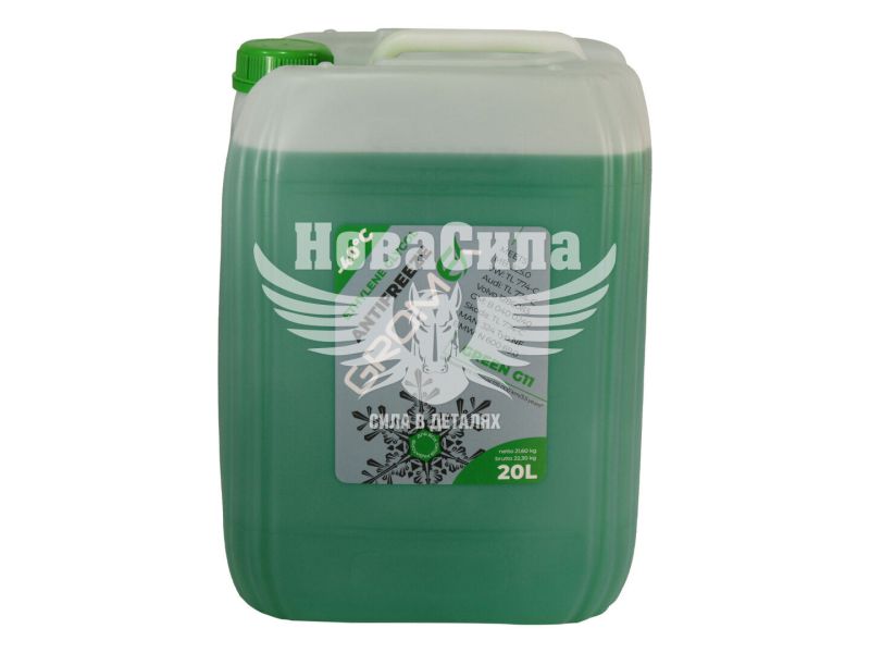 Тосол антифриз зелений -40 (Grom-Ex) G-11 20л.