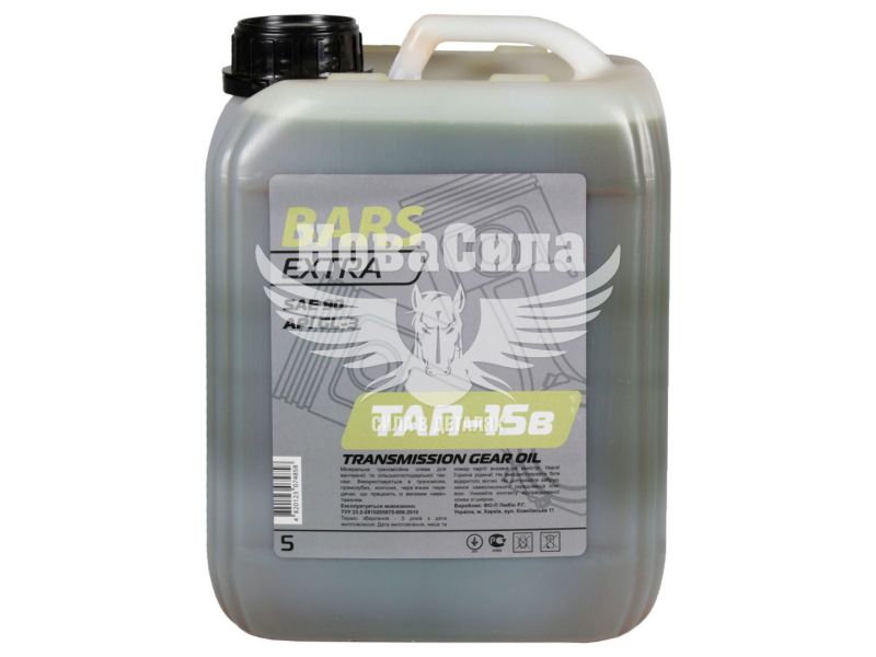 Трансмісійна олива 80W-90 (Bars Extra) Тап-15в 5л.