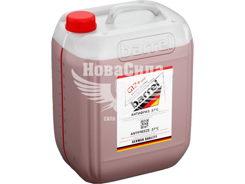 Тосол антифриз червоний -37 (Barrel) G-12+ 10л. (48021044767)