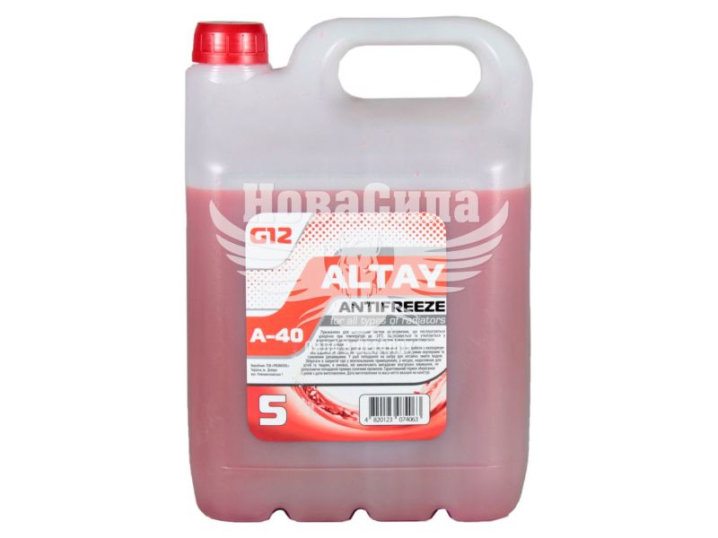 Тосол антифриз червоний -24 (Altay) G-12 5кг.