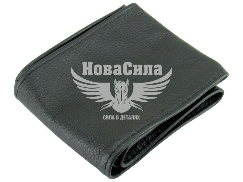 Чохол руля (опльотка) шкіра (CarLife) вантаж. 39-41см. (Iveco) (CW-IV)